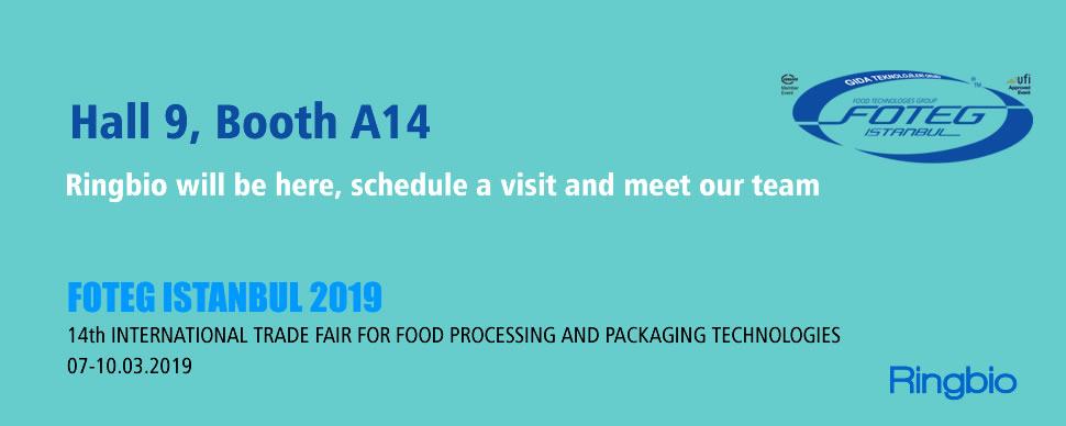 Hall 9-A14, Ringbio's booth at FOTEG ISTANBUL 2019 