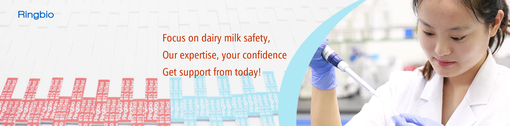 Ringbio's expertise to help you enhance your dairy milk safety
