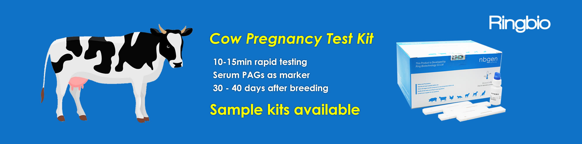 Bovine pregnancy rapid test kit calls for evluation