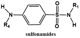 structure of sulfonamides