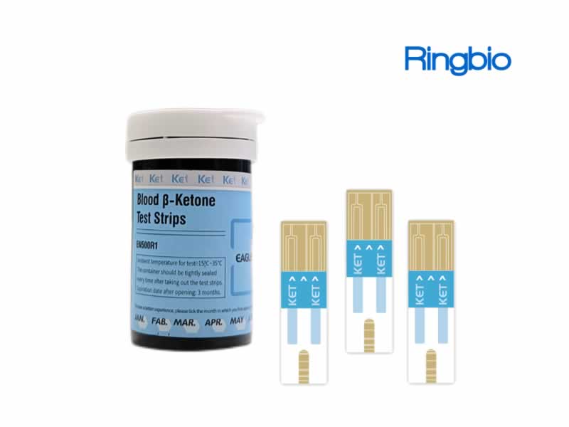 Cow blood ketone rapid test kit