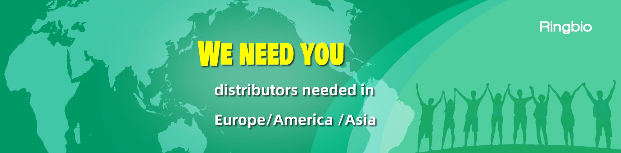 Ringbio needs distributors in Europe, America and Asia